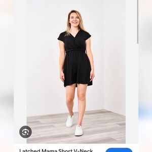 Latched Mama Shorts Jumpsuit